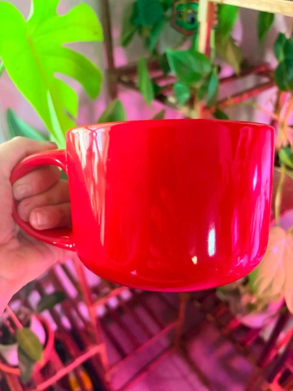 Dr. Seuss The Grinch Naughty or Nice Oversized Red Christmas Mug
